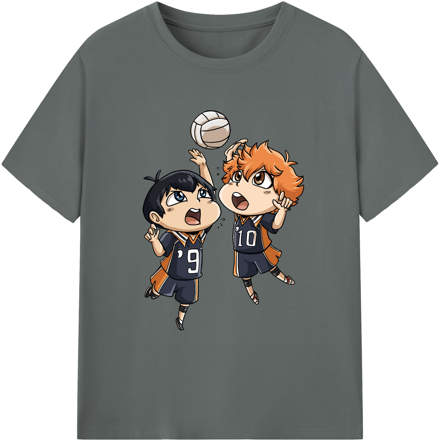 （画像用） ハイキュー!! Haikyu!! 綿100％ メンズ半袖Tシャツ｜肌触りやわらか＆通気性